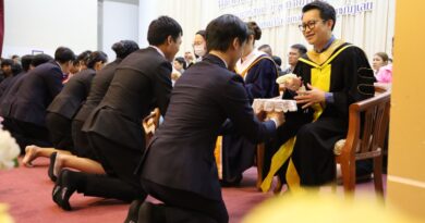 ผูกพันอาจารย์-ศิษย์: คณะวิทยาการจัดการร่วมพิธีไหว้ครูยิ่งใหญ่ สืบสานปณิธานการศึกษา