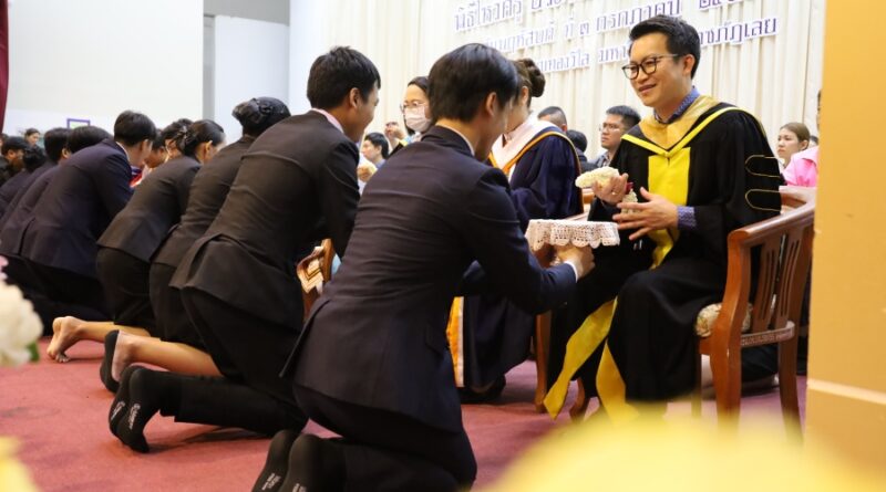 ผูกพันอาจารย์-ศิษย์: คณะวิทยาการจัดการร่วมพิธีไหว้ครูยิ่งใหญ่ สืบสานปณิธานการศึกษา