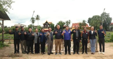 คณะวิทยาการจัดการ มรภ.เลย ให้บริการวิชาการเชิงยุทธศาสตร์ อาจารย์ร่วมเป็นที่ปรึกษาจัดทำข้อมูลขอเปิดจุดผ่อนปรนการค้าบ้านหนองผือ