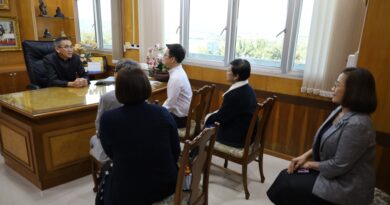 คณะผู้บริหารคณะวิทยาการจัดการ เข้าอวยพรและรับพรปีใหม่ 2569 จากอธิการบดีมหาวิทยาลัยราชภัฏเลย เพื่อความเป็นสิริมงคลและเสริมสร้างขวัญกำลังใจในการปฏิบัติงาน