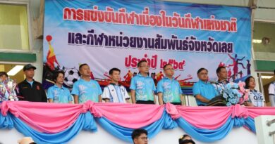 การแข่งขันกีฬาหน่วยงานสัมพันธ์ จังหวัดเลย ประจำปี 2569